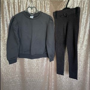 Girls Zara co-ord set sz 8